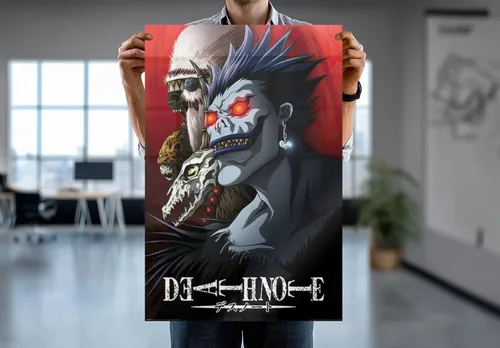 Vista 7 de POSTER STOP ONLINE Death Note - Manga Anime TV Show Poster (Shinigami) (Size: 24" x 36") (Laminated Poster)