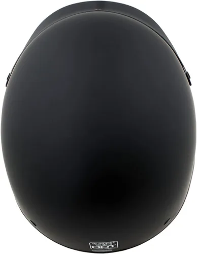 Vista 5 de Milwaukee Helmets MPH9718DOT - Casco de motocicleta de media cara negro mate 'Momentum' aprobado por puntos para hombres y mujeres, con visera