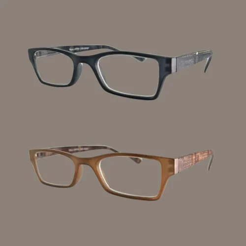 Vista 7 de EZ - Lentes de lectura para mujer y hombre con bloqueo de luz azul, antifatiga ocular, lentes para computadora delgados, tubo pequeño, lentes