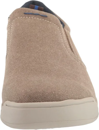 Vista 2 de Nunn Bush Kore Tour - Mocasines de lona con punta lisa para hombre