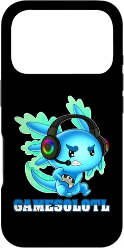 Vista 30 de Gamesolotl Gaming Gamer Axolotl Case for iPhone 17