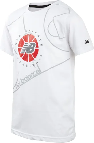 Vista 5 de New Balance Conjunto deportivo activo para niños, conjunto de camiseta y pantalones deportivos de 2 piezas de manga cortalarga (8-20)
