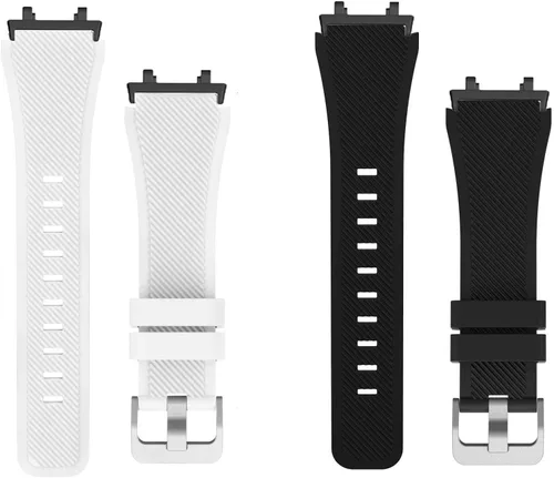 Vista 9 de Lamshaw Correa compatible con Amazfit T-Rex 2, correa de silicona de repuesto suave con hebilla de acero inoxidable compatible con Amazfit T-Rex 2 2