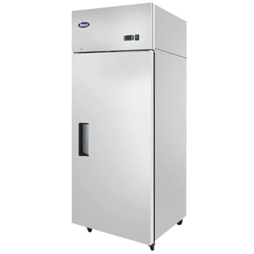 Vista 4 de Atosa USA MBF8004GR Refrigerador, vertical, 28.7 pulgadas, plateado