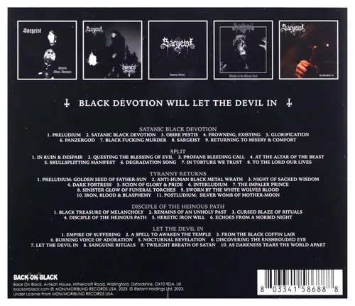 Vista 2 de Black Devotion Will Let The Devil In