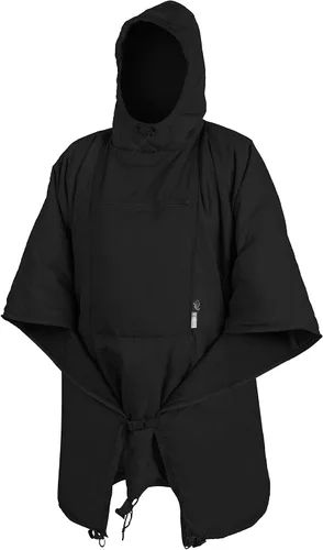 Vista 22 de Helikon-Tex Swagman Roll - Poncho militar multiusos - Poncho de emergencia, manta y chaqueta Woobie
