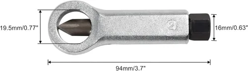 Vista 6 de SPEEDWOX Herramientas divisoras de tuercas, rompedor de tuercas de metal, herramienta de extracción manual de tuercas de presión para tuercas