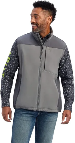 Vista 3 de ARIAT Chaleco Vernon 2.0 Softshell para hombre, Negro