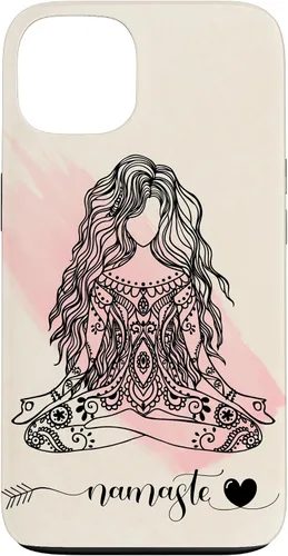 Vista 7 de Namaste Mandala Hippie Yoga Woman Meditation Spiritual Gift Case for iPhone 17