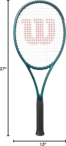 Vista 8 de Wilson Blade 98 (18x20) V9 Performance - Raquetas de tenis - Encordadas con Sensation 16 Natural a tensión de rango medio