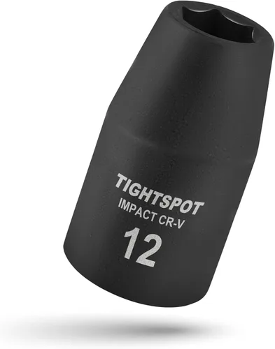 Vista 32 de TIGHTSPOT - Zócalo poco profundo de 1/2" Dr 1 1/2 pulgadas, antirredondo, 6 puntos, acero CRMO