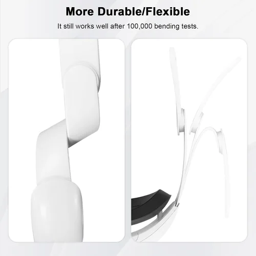 Vista 4 de AMVR Head Strap & Controller Grips Cover Compatible with MetaOculus Quest 3 Accessories