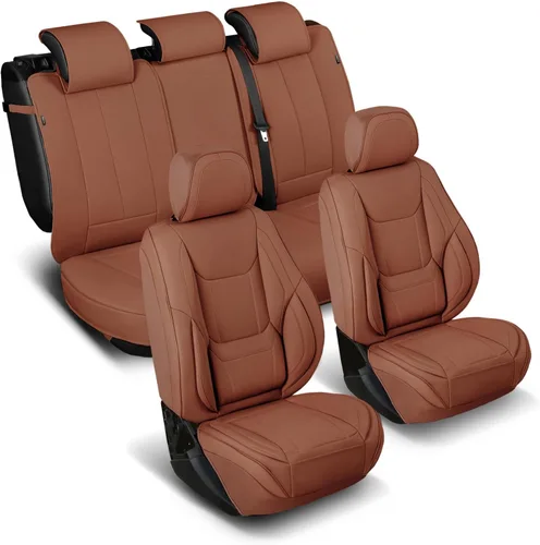 Vista 27 de Coverland Fundas de asiento de automóvil personalizadas compatibles con BMW X1 2013-2025, funda de asiento impermeable de espuma viscoelástica