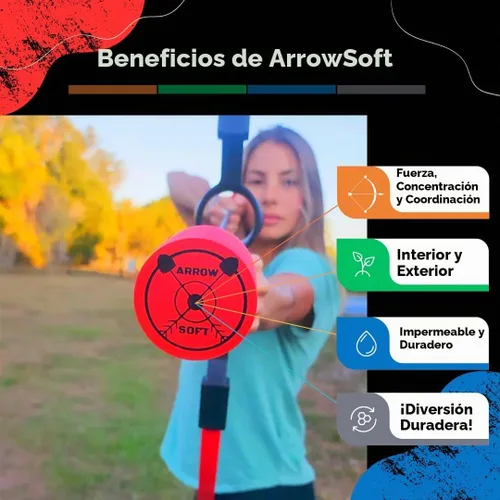 Vista 8 de Juego de tiro con arco definitivo (juego de arco para adultos de un solo objetivo)