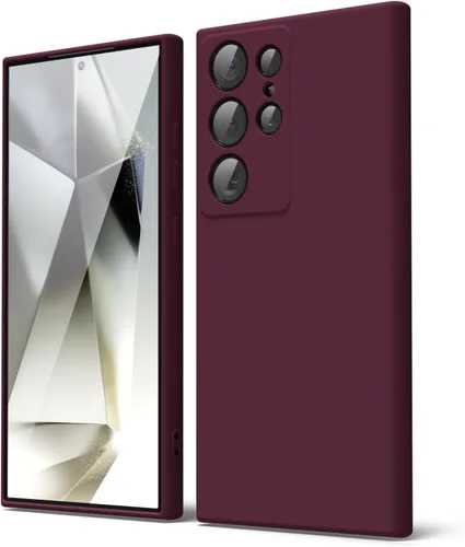 Vista 245 de oakxco Funda para teléfono Samsung Galaxy S8 de silicona líquida, delgada y fina de gel de goma suave TPU cubierta protectora simple llana