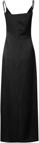 Vista 4 de Vestidos de cóctel para mujer, fiesta de noche, sexy, elegante, sin mangas, tirantes delgados, cuello en V, maxi vestido largo con abertura lateral