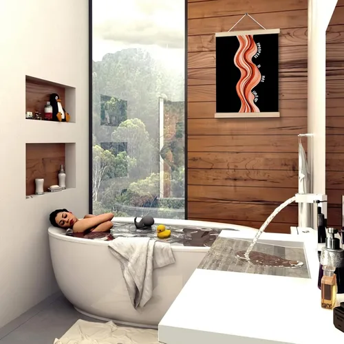 Vista 6 de Lienzo decorativo inspirador de salud mental para colgar pósteres, impresiones abstractas positivas para decoración de pared para terapia