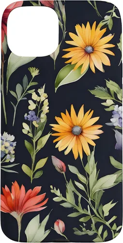 Vista 9 de iPhone 16 Bouquet Acuarela Flores Acuarela Floral Botánico Case