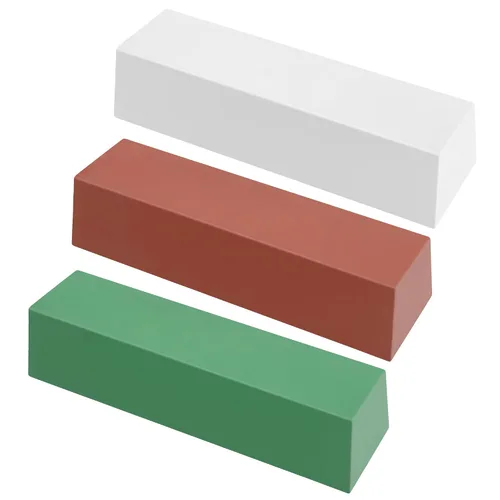Vista 20 de SCOTTCHEN Mini Compuestos de corte para pulir 4 onzas - Verde Fino/Blanco Medio/Rojo Grueso - Paquete de 3