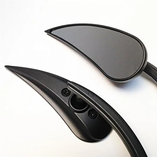Vista 2 de Mini espejo retrovisor estilo garra para Harley Street Sports Cruiser Chrome nuevo