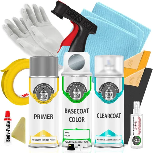 Vista 13 de ERA Paints PA4/DA4 – Pintura de retoque automotriz para CHRYSLER – Kit esencial de 2 K