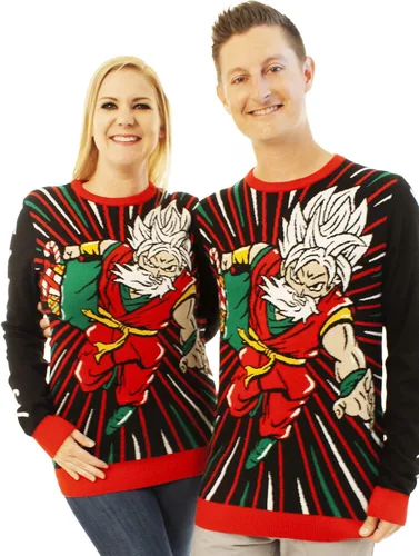 Vista 6 de Ugly Christmas Party - Suéteres llamativos de Navidad, unisex, suéter divertido de un reno