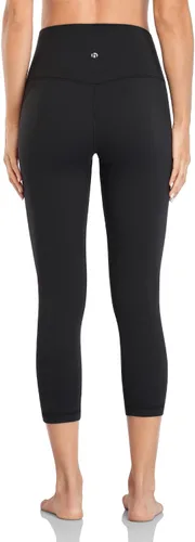Vista 5 de HeyNuts Essential Leggings 19''21'' Capri, High Waisted Comfortable Soft Athletic Yoga Pants