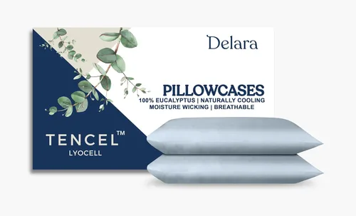 Vista 37 de Sábana bajera ajustable 100% lyocell tencel de eucalipto, naturalmente refrescante, súper suave, sedosa, absorbe la humedad, equilibrio