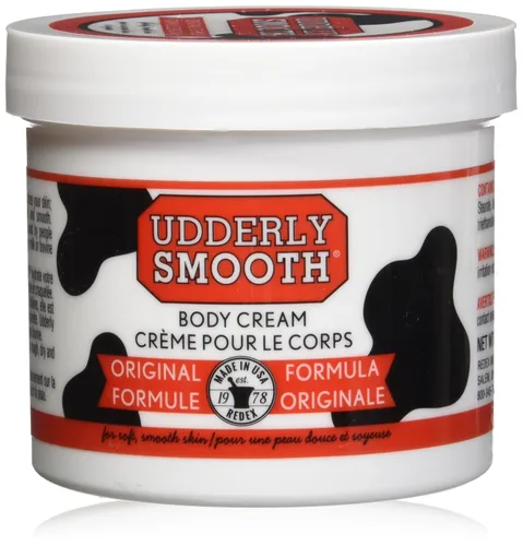 Vista 5 de Crema hidratante Udderly Smooth, envase de 12 oz (paquete de 6), Total 1, Blanco