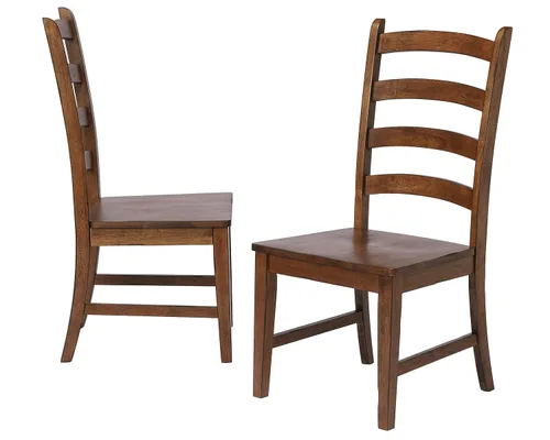 Vista 3 de Sunset Trading Simply Brook - Silla de comedor, color marrón amish