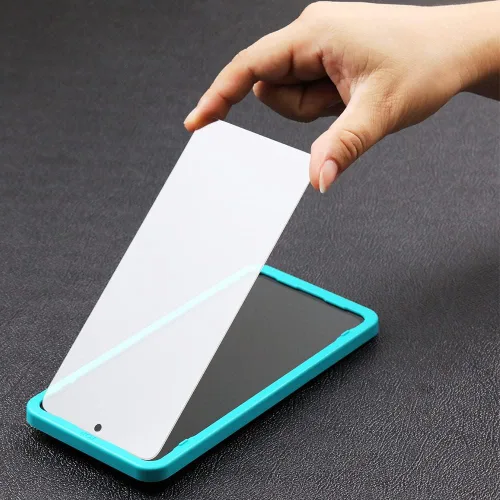 Vista 3 de Ibywind Protector de pantalla para SamSung Galaxy A53 5G de 6.5 pulgadas (no para Galaxy A51/A52/A54), con 2 piezas de vidrio templado, 1 protector
