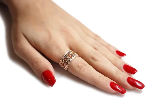 Vista 4 de CloseoutWarehouse Anillo de plata de ley con circonita cúbica transparente y filigrana (viene en colores)