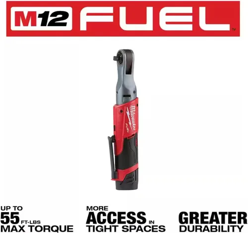Vista 4 de M12 COMBUSTIBLE 3/8" TRINQUETE 2BAT