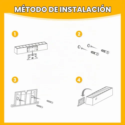 Vista 8 de Luces solares para exteriores, luz solar con sensor de movimiento para letrero de casa, IP44 impermeable 1000LM 4000K estilo moderno de lujo sin