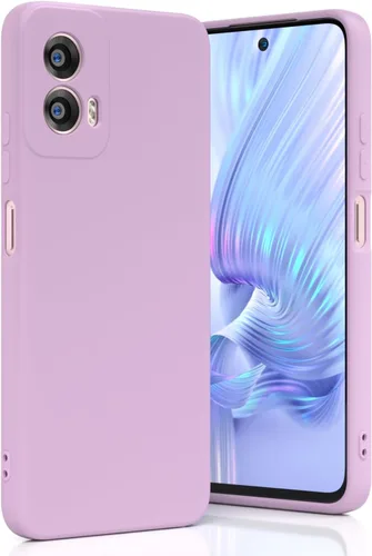 Vista 10 de Funda Moto G Power 5G 2024, silicona líquida, delgada, suave, TPU Fit, protección de cuerpo completo, a prueba de golpes, para G Power 2024 5G (gris)