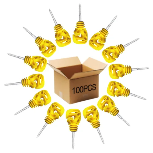 Vista 5 de PK100 - Cerca eléctrica de múltiples usos aislantes en verde con 1 herramienta de zócalo gratis/portabrocas