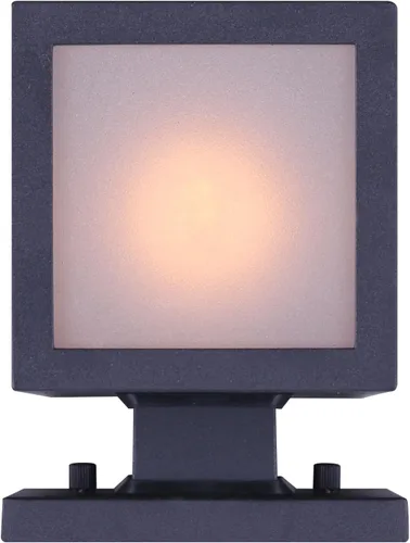 Vista 5 de 1 foco de luz de exteriores con acabado negro, negro, 110.00 volts