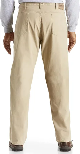 Vista 2 de Wrangler Pantalón de lona para hombre, de corte holgado, de pierna recta, para hombre