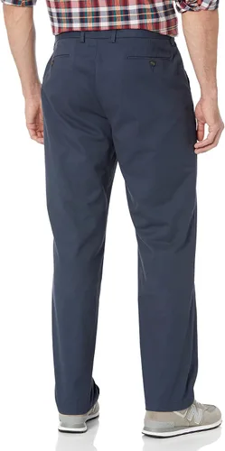 Vista 2 de Tienda Essentials Pantalón chino de corte recto resistente a las arrugas, sin pinzas