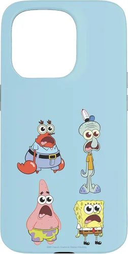 Vista 14 de Spongebob Squarepants Carcasa para iPhone 17 de Group Shot Stare