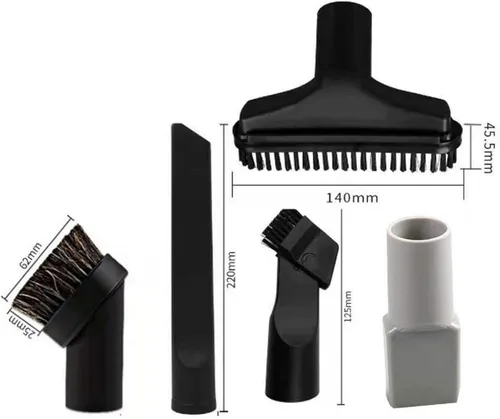 Vista 2 de Kit de aspiradora, boquilla de cabeza de cepillo, compatible con Midea MVC-SC861 Robot Vacuum Seam, herramienta de limpieza para máquina de barrido