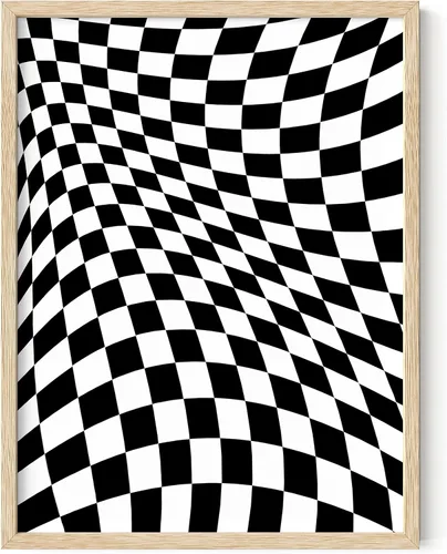 Vista 97 de HAUS AND HUES Impresión artística de corazón negro, 12 x 16 pulgadas, enmarcada, beige