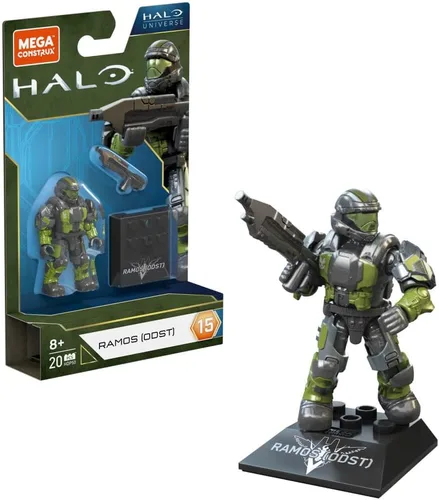Vista 4 de Mega Construx Halo Ramos ODST - Juego de construcción de figuras de acción, 3 piezas, a partir de 8 años