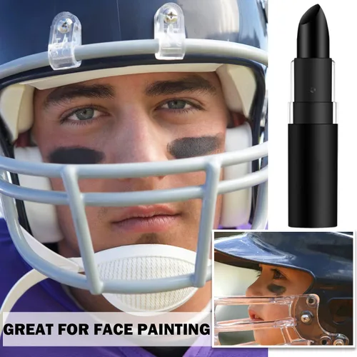 Vista 7 de CAHIUYOA Eye Black Stick para deportes, profesional Eyeblack Deportes Fútbol, Béisbol, Softbol, Sombras de Ojos Negros para la Cara y Cuerpo Pintura
