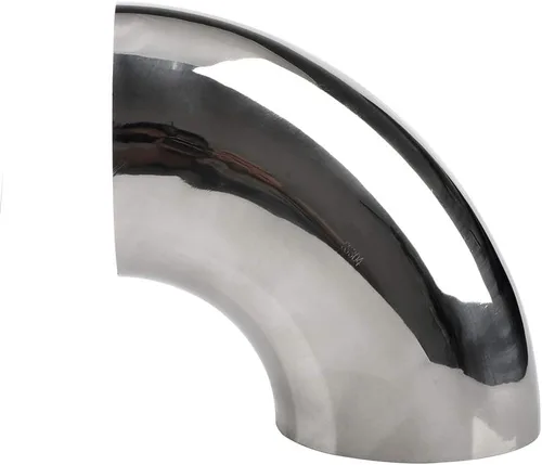 Vista 7 de Codo de acero inoxidable de 1.5" y 90° de curvatura de mandril - Grosor 16GA/.065" Material de pared SS304 Adecuado para codo de escape modificado