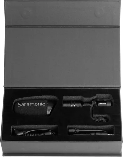 Vista 3 de Saramonic VMICMINI Vmic Mini Micrófono de Escopeta (VMICMINI), Negro