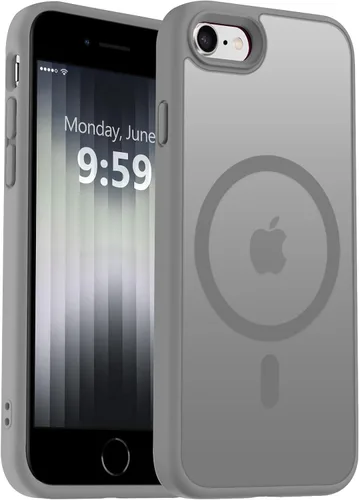Vista 185 de MOCCA - Funda magnética resistente para iPhone XR de 6.1 pulgadas, compatible con MagSafe, funda con protección contra caídas de grado militar