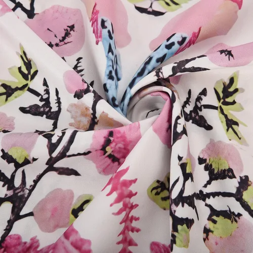 Vista 6 de Vestido de verano para mujer 2023, dulce y lindo cuello en V, manga acampanada, vestido corto suelto de manga 34 con vuelo floral