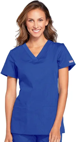 Vista 14 de Cherokee Workwear Originals - Camiseta de manga corta para mujer Negro