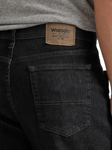 Vista 4 de Wrangler Authentics - Jeans de cintura flexible Comfort Flex de ajuste holgado para hombre